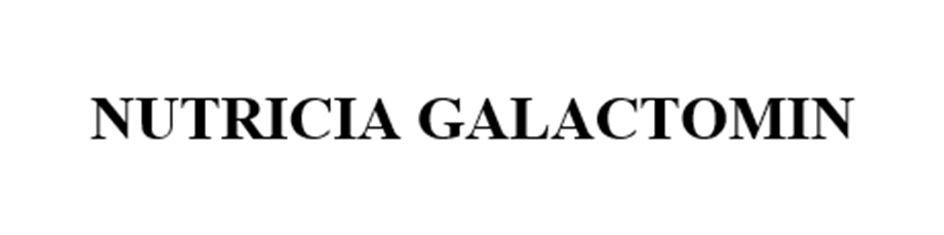 Изображение товарного знака NUTRICIA GALACTOMIN