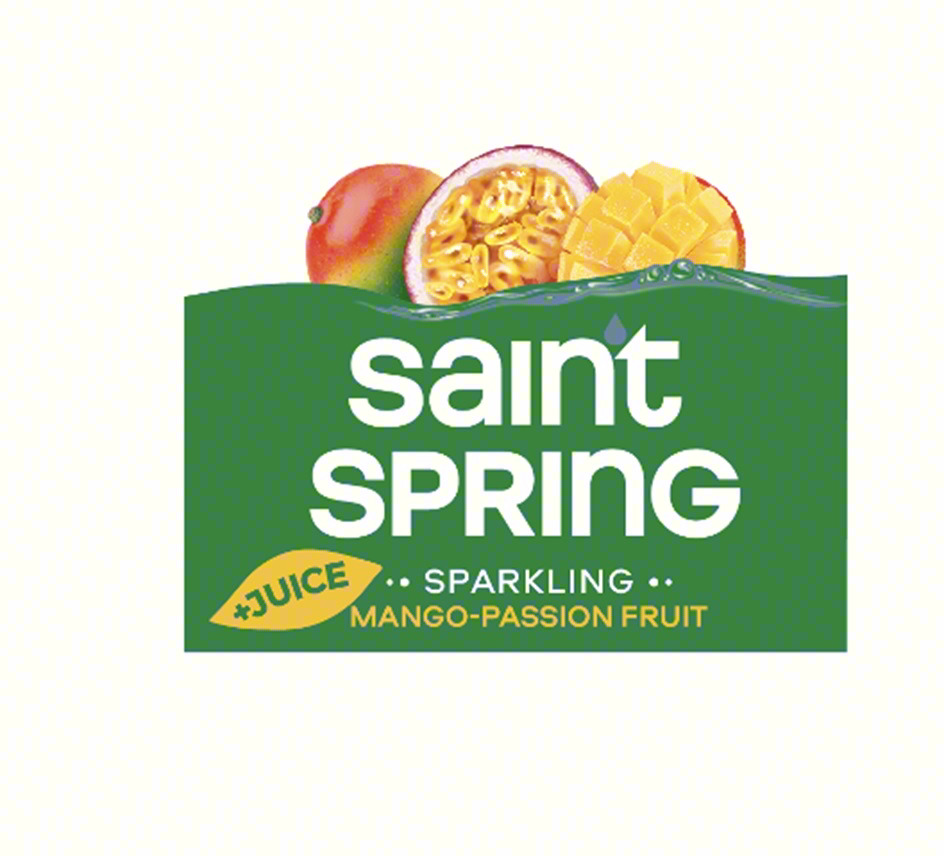 saint spring •• SPARKLING •• *JUICE MANGO-PASSION FRUIT