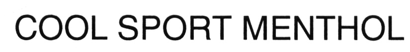 COOL SPORT MENTHOL