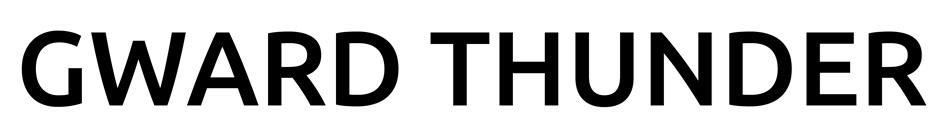 Изображение товарного знака GWARD THUNDER