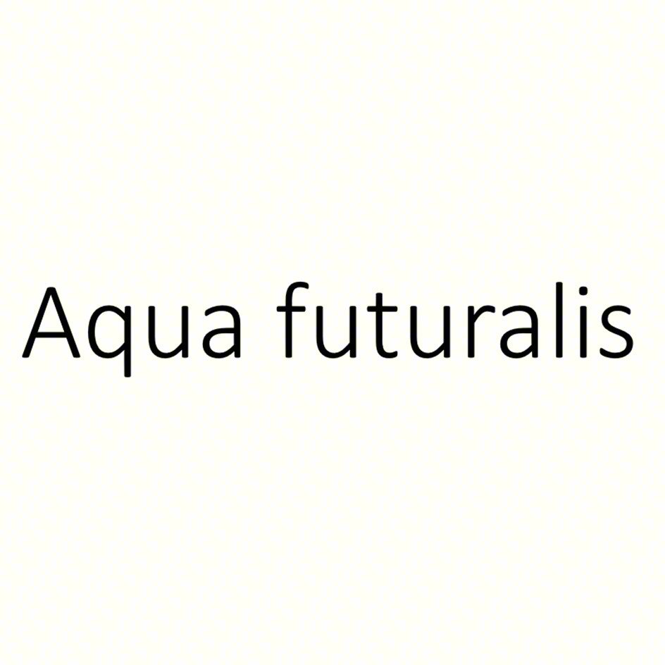Aqua futuralis