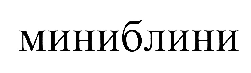 МИНИБЛИНИ
