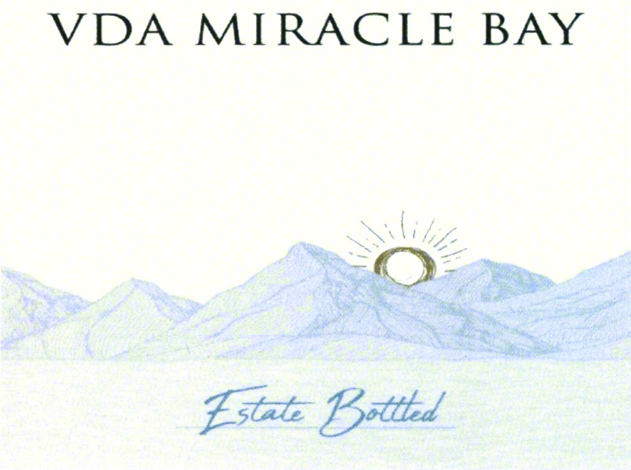 Изображение товарного знака VDA MIRACLE BAY Estate Bottled