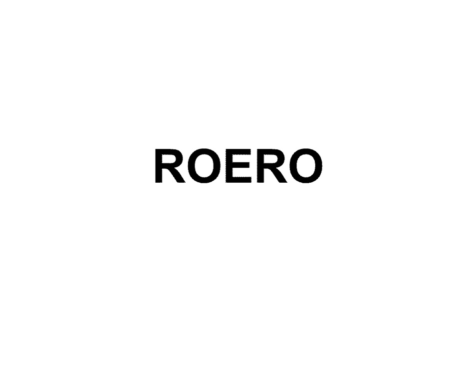 Изображение товарного знака ROERO