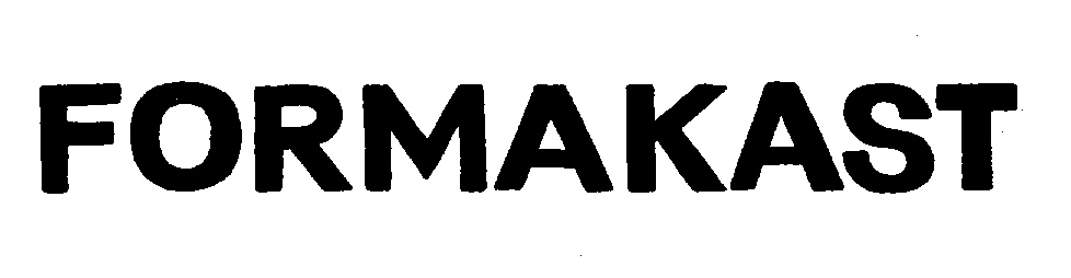 Изображение товарного знака FORMAKAST