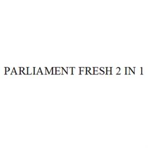 Изображение товарного знака PARLIAMENT FRESH 2 IN 1