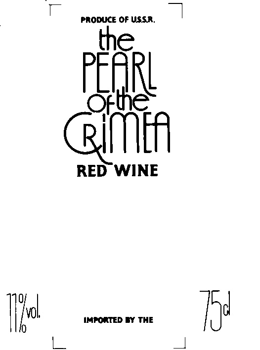 the PEARL of the CIMA RED WINE 77% vol IMPORTED BY THE 75 cl