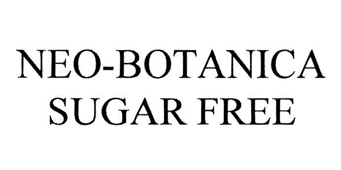 Изображение товарного знака NEO-BOTANICA SUGAR FREE