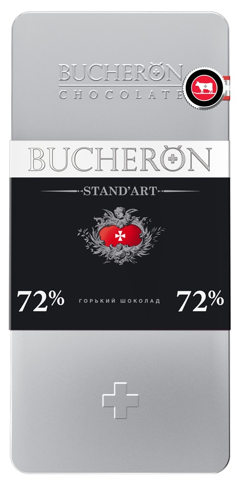 BUCHERON CHOCOLATE BUCHERON STAND'ART 72% ГОРЬКИЙ ШОКОЛАД 72%