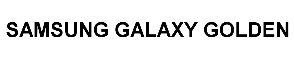 SAMSUNG GALXY GOLDEN