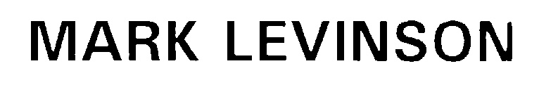 MARK LEVINSON