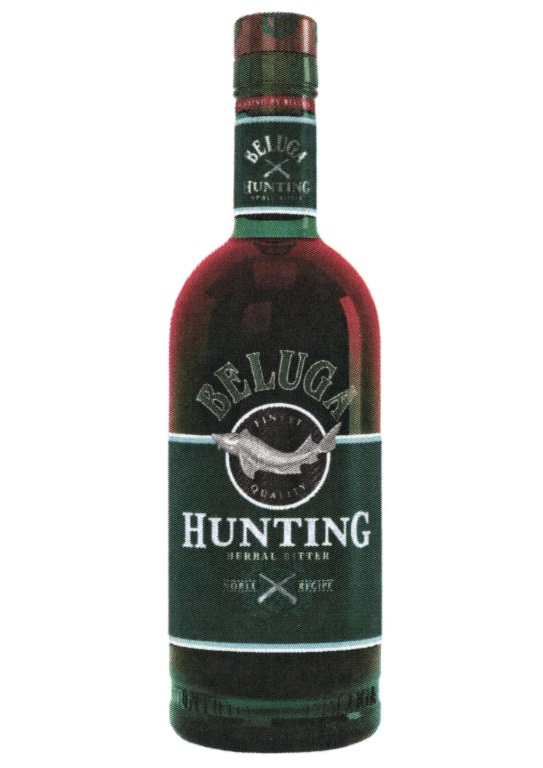 Изображение товарного знака BELUGA HUNTING HERBAL BITTER VODKA NICHT