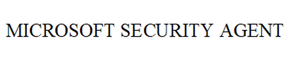 Изображение товарного знака MICROSOFT SECURITY AGENT