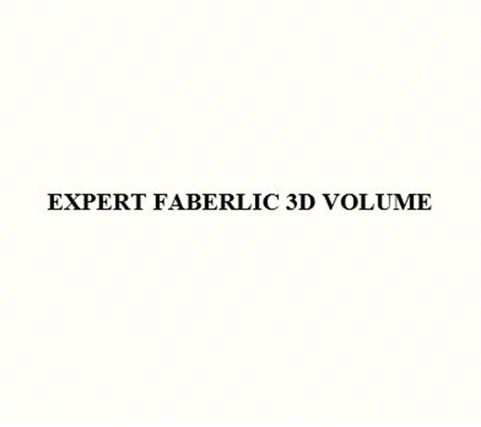 EXPERT FABERLIC 3D VOLUME