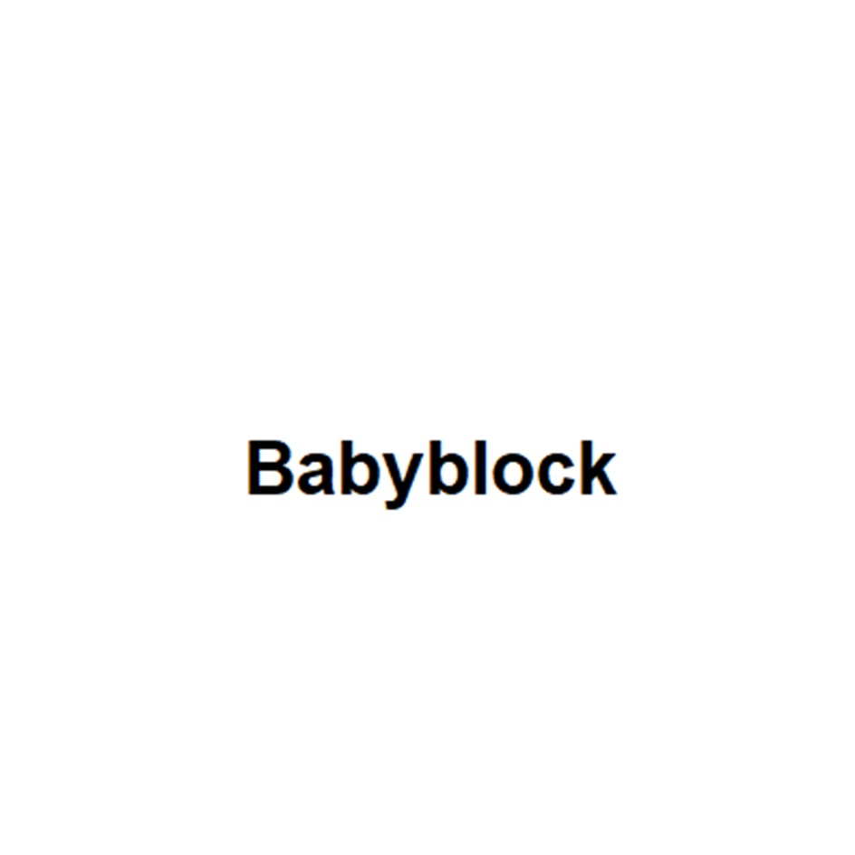 Изображение товарного знака Babyblock