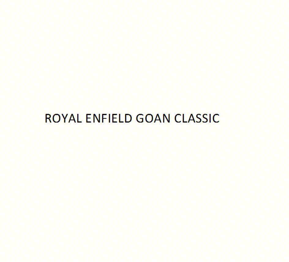ROYAL ENFIELD GOAN CLASSIC