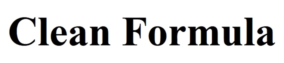 Clean Formula