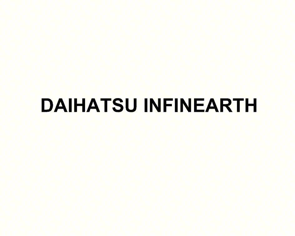 Изображение товарного знака DAIHATSU INFINEARTH