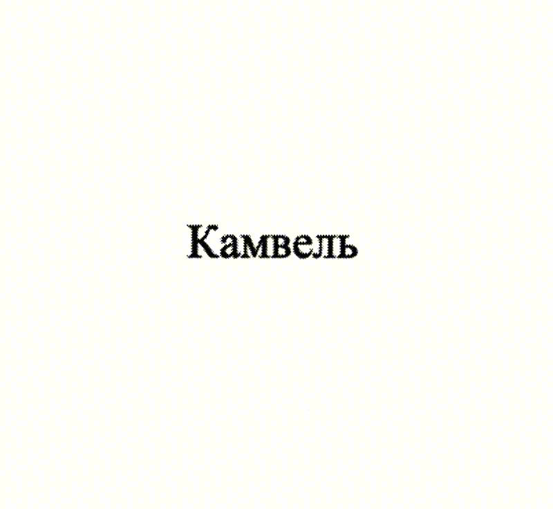 Изображение товарного знака Камвель