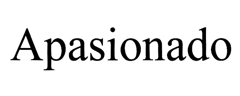 Apasionado