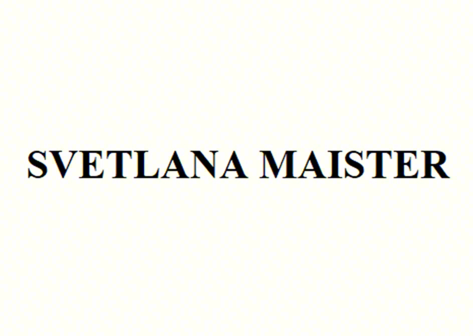 SVETLANA MAISTER