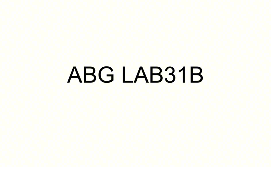 ABG LAB31B