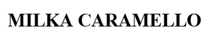 Изображение товарного знака MILKA CARAMELLO
