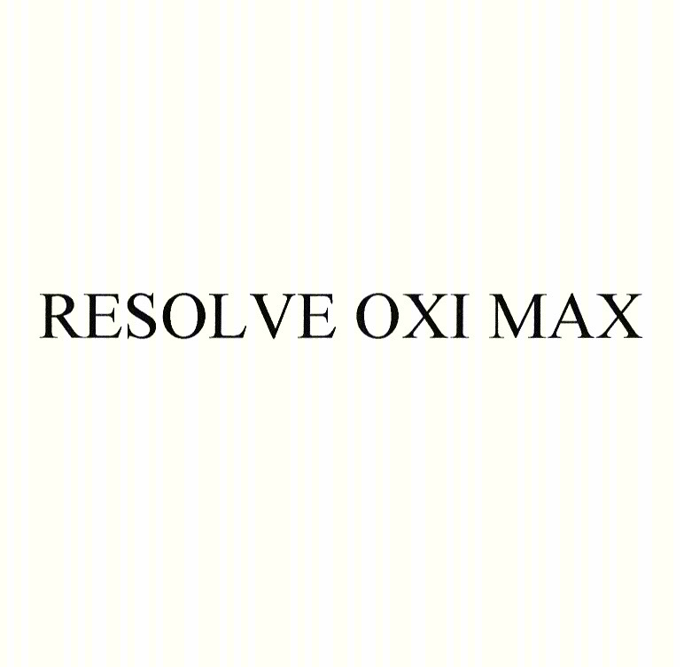 RESOLVE OXI MAX