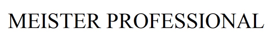 MEISTER PROFESSIONAL