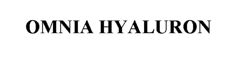 Изображение товарного знака OMNIA HYALURON