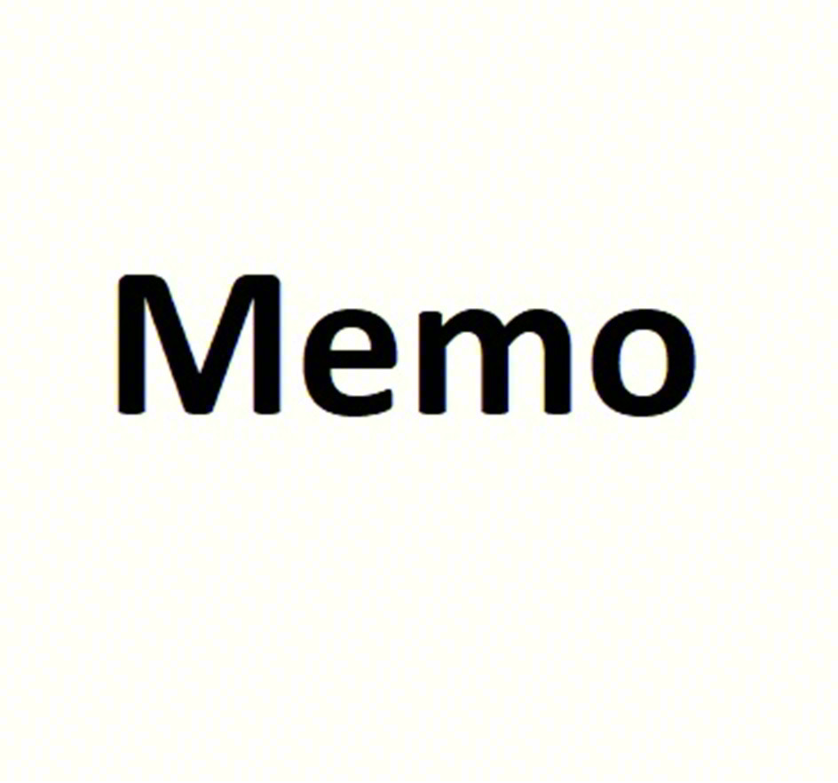 Memo