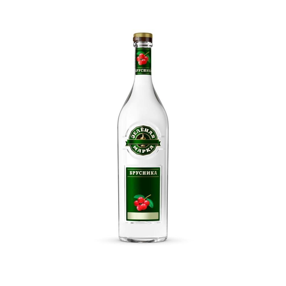 Изображение товарного знака ЗЕЛЁНАЯ МАРКА БРУСНИКА