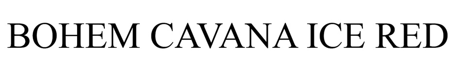 BOHEM CAVANA ICE RED