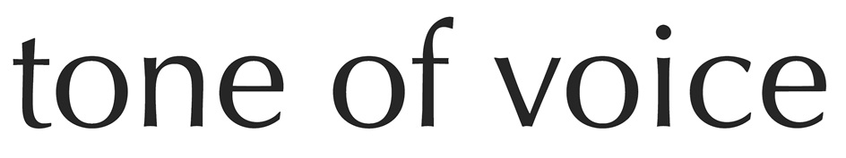 tone of voice