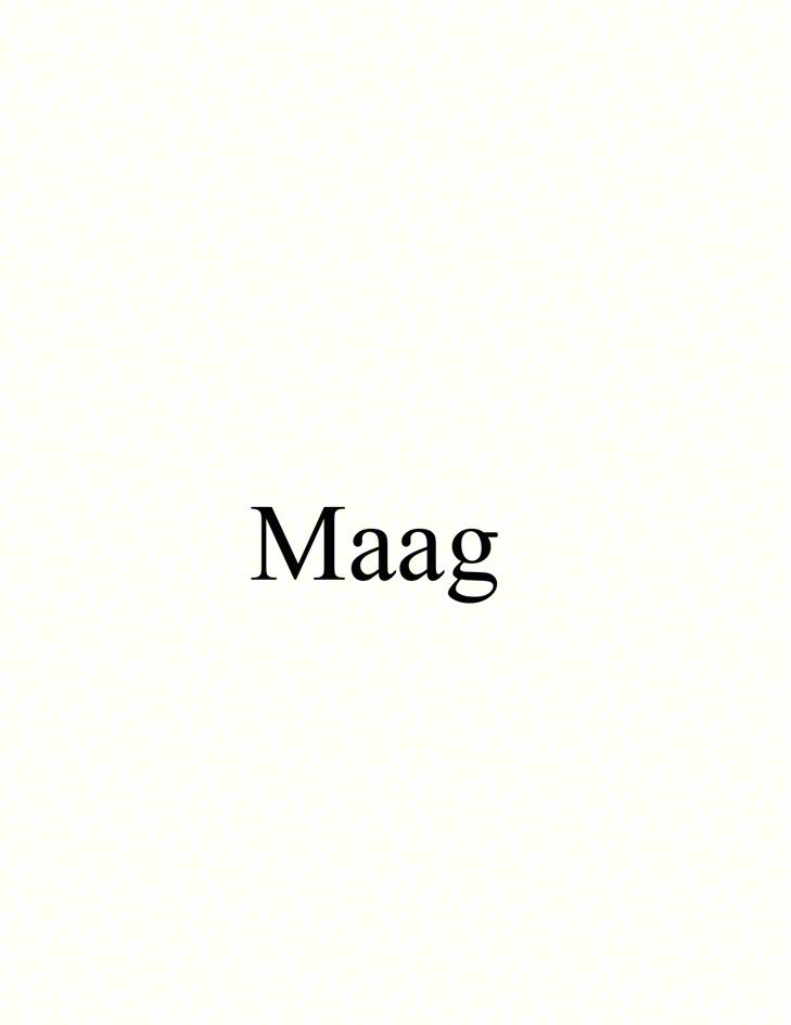 Изображение товарного знака Maag