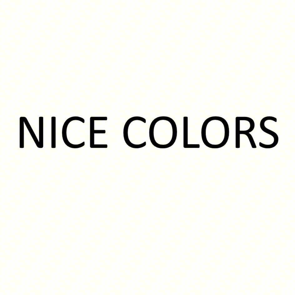 NICE COLORS