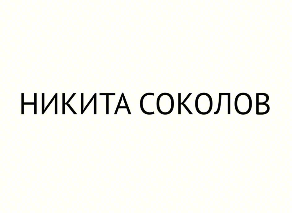 НИКИТА СОКОЛОВ