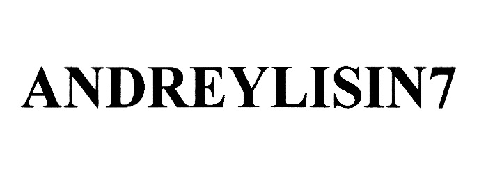 ANDREYLISIN7