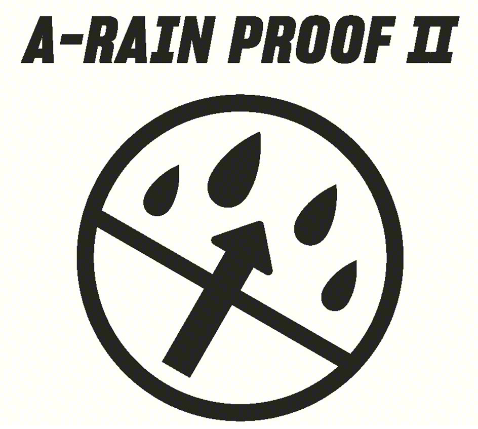 Изображение товарного знака A-RAIN PROOF II