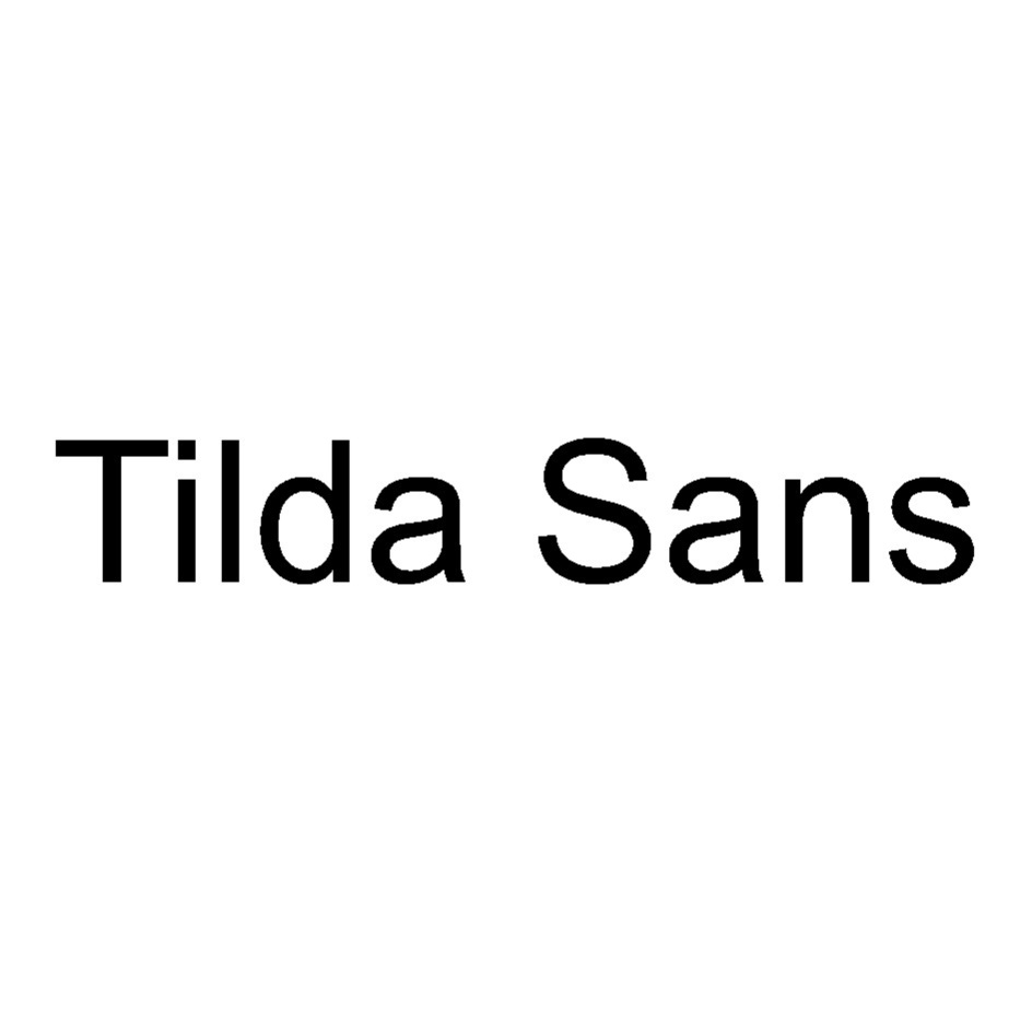 Изображение товарного знака Tilda Sans