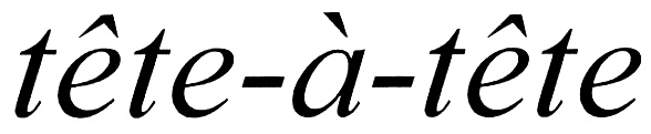 tête-à-tête