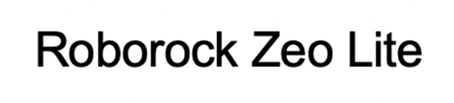Roborock Zeo Lite