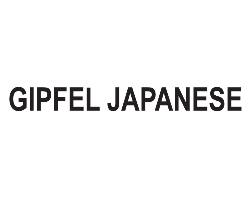 Изображение товарного знака GIPFEL JAPANESE