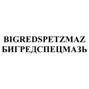 Изображение товарного знака BIGREDSPETZMAZ БИГРЕДСПЕЦМАЗЪ