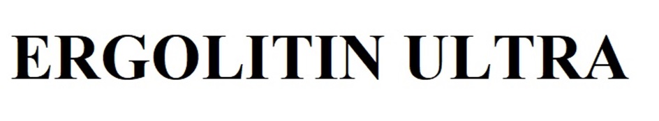 Изображение товарного знака ERGOLITIN ULTRA
