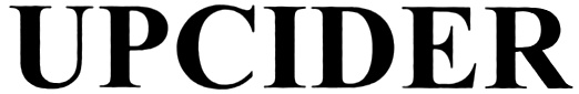 UPCIDER