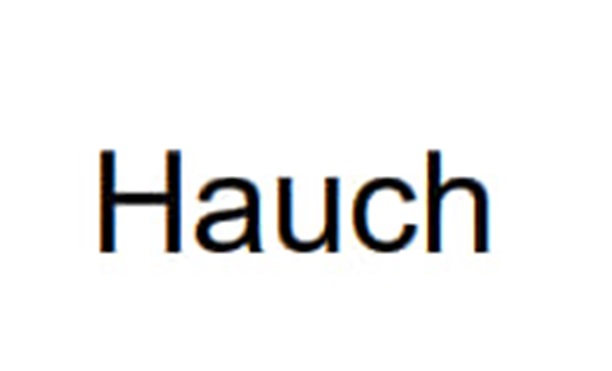 Изображение товарного знака Hauch