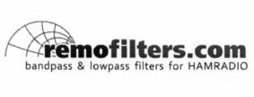 Изображение товарного знака remofilters.com bandpass & lowpass filters for HAMRADIO