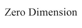Zero Dimension