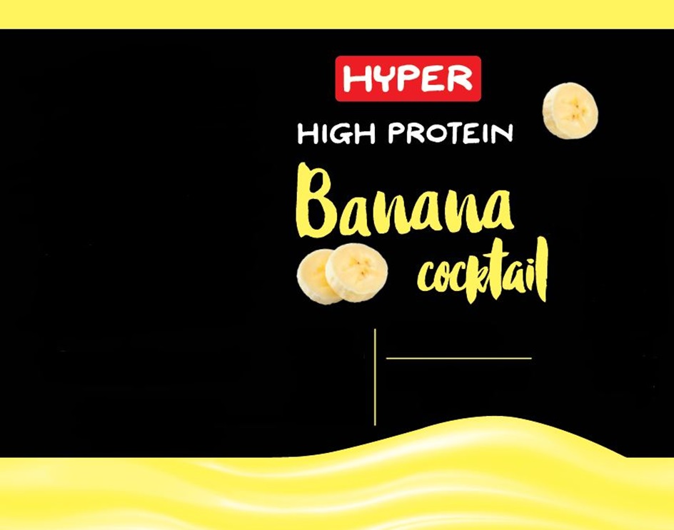 HYPER HIGH PROTEIN Banana cocktail